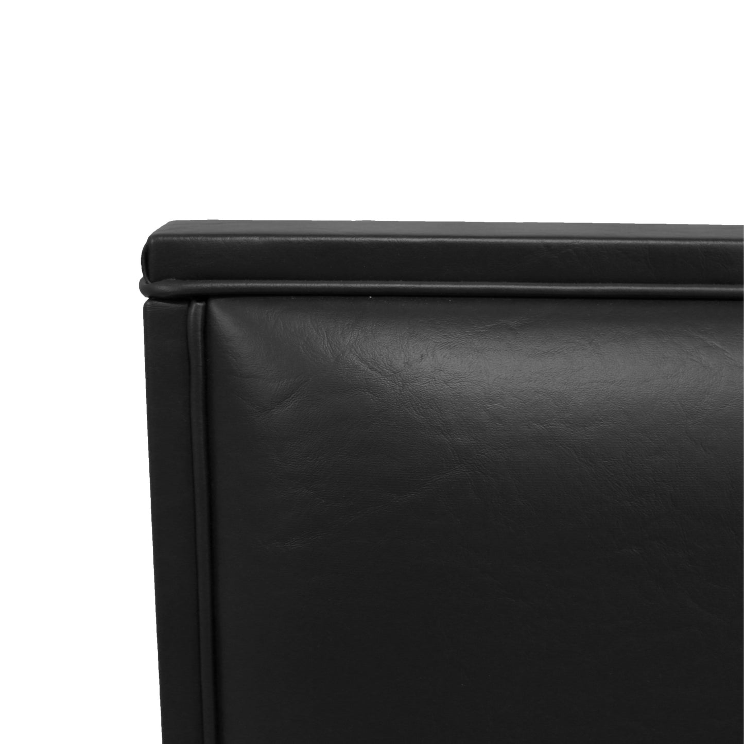 Single booth corner close up