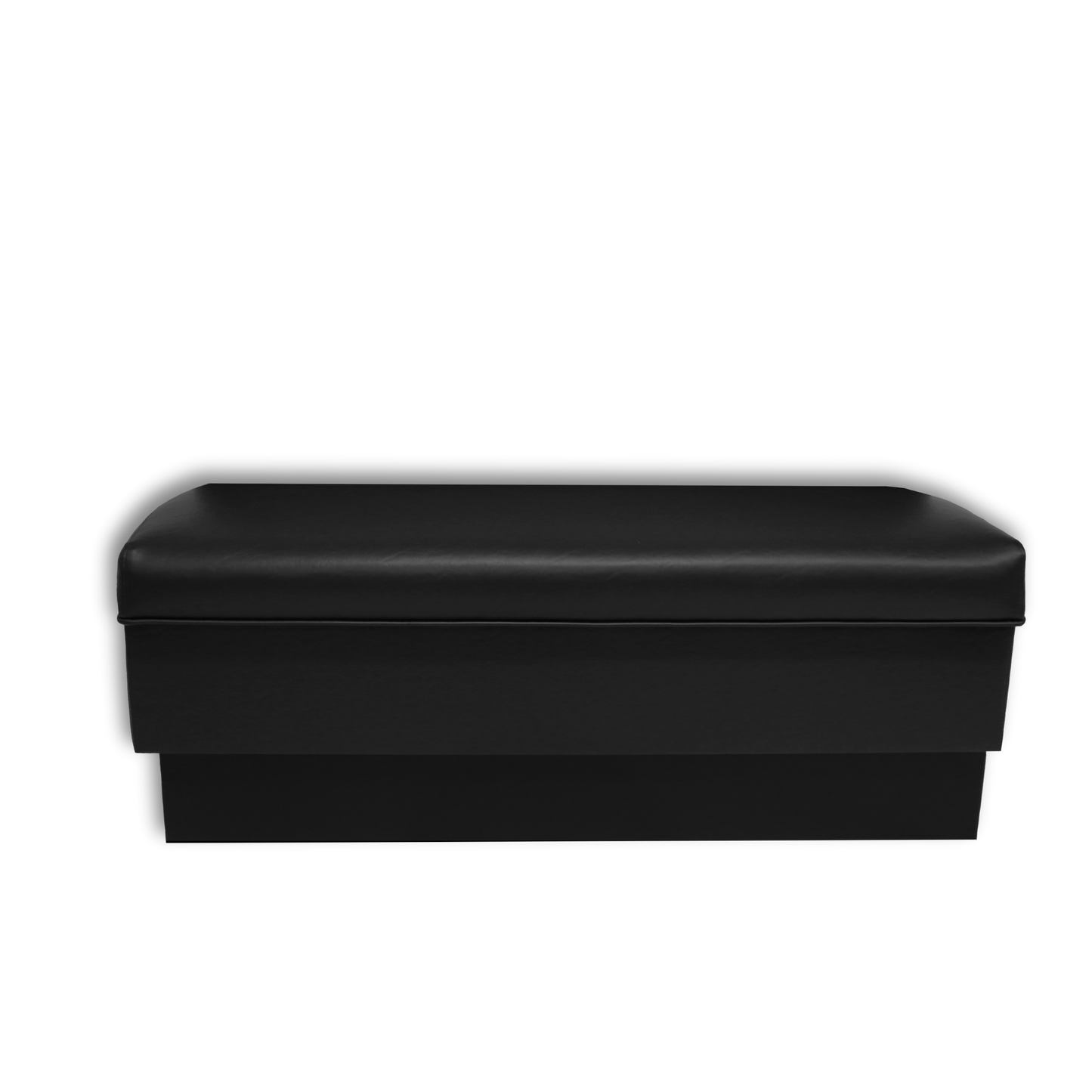 Black waiting bench for restaurants