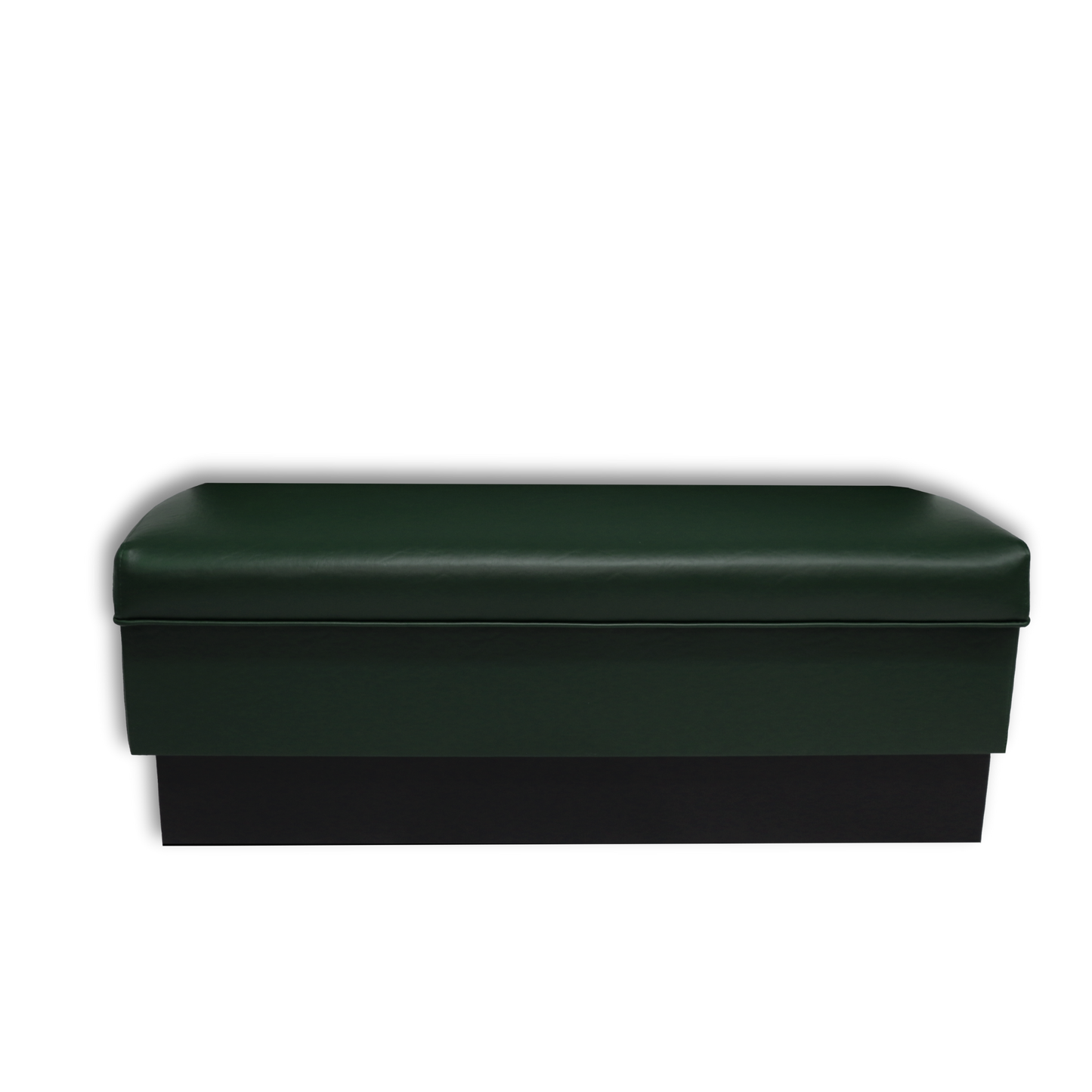 Green waiting bench for restaurant