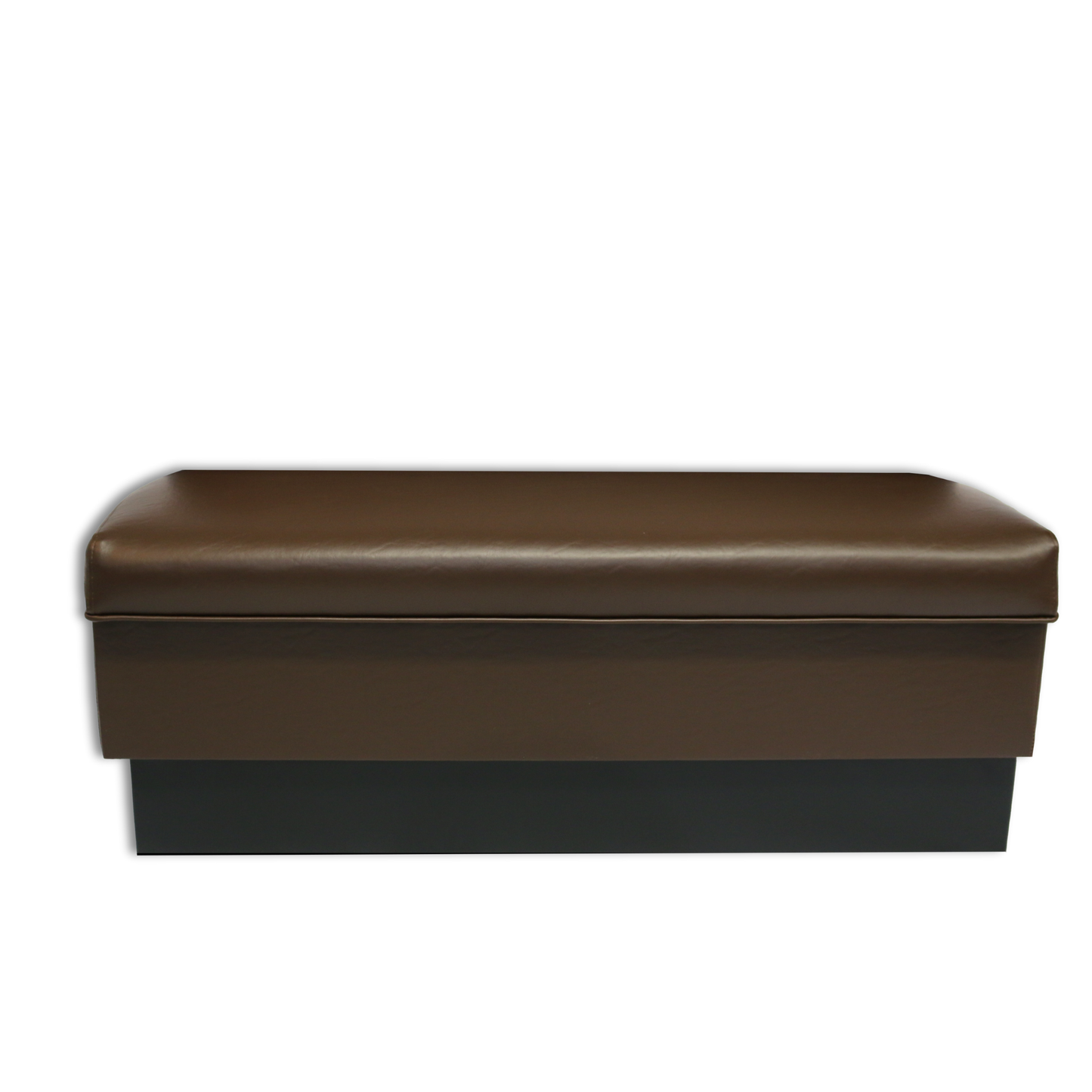 Brown waiting bench for restaurant