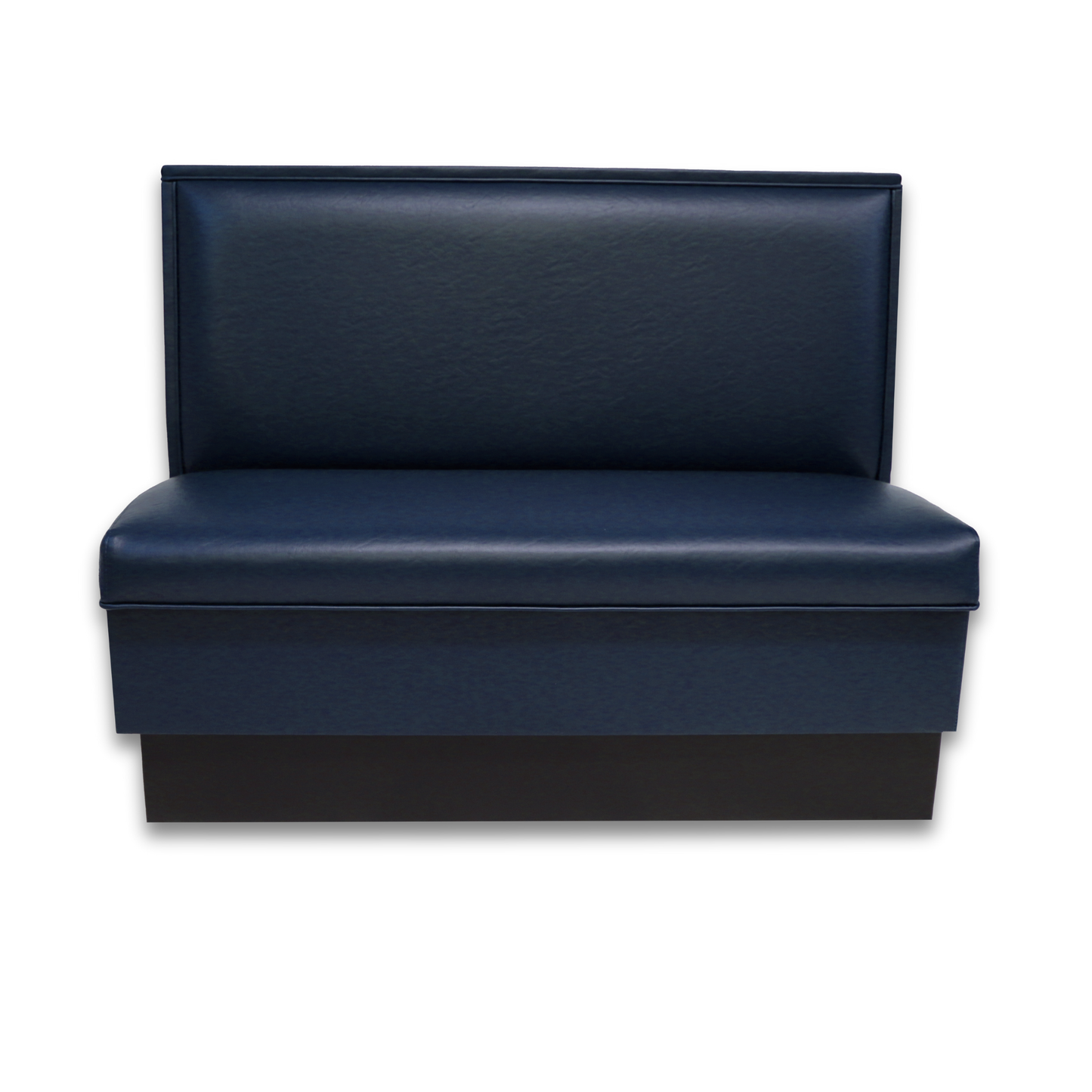 Royal Blue single booth with kick base